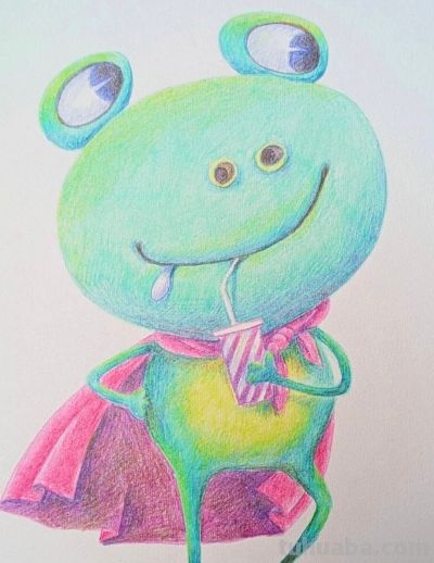 动物水彩画 - 图画吧TUHUABA