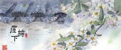 治愈风插画：花草、萌猫、古意小景，在画里找到治愈心灵的角落 - 图画吧TUHUABA