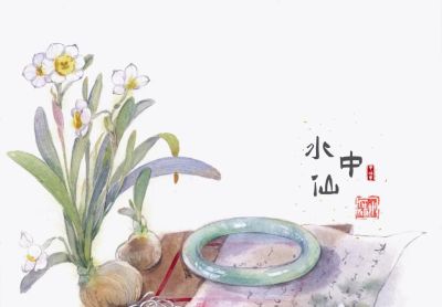 治愈风插画：花草、萌猫、古意小景，在画里找到治愈心灵的角落 - 图画吧TUHUABA