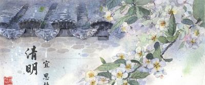 治愈风插画：花草、萌猫、古意小景，在画里找到治愈心灵的角落 - 图画吧TUHUABA