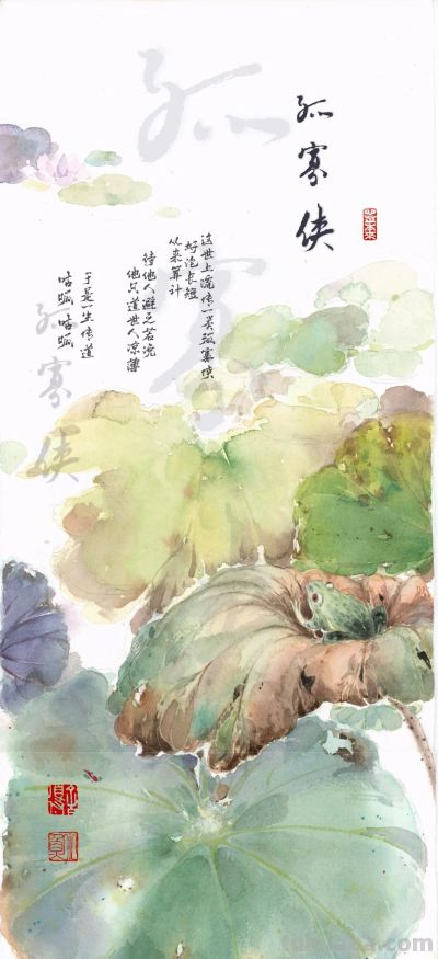 治愈风插画：花草、萌猫、古意小景，在画里找到治愈心灵的角落 - 图画吧TUHUABA