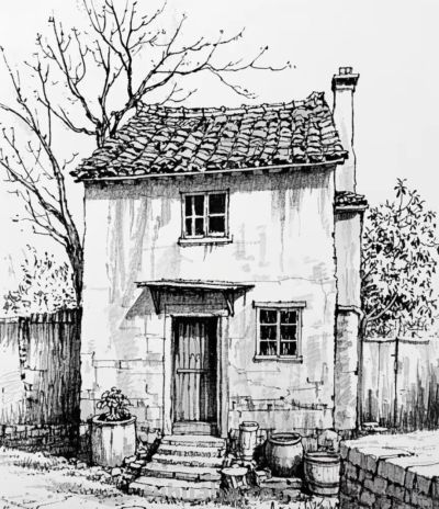 速写白描画 - 图画吧TUHUABA