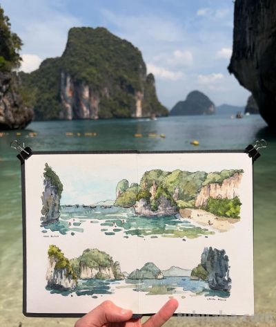 可以，这速写让人刮目相看，偷偷爱上的感觉 - 图画吧TUHUABA