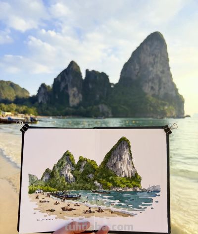 可以，这速写让人刮目相看，偷偷爱上的感觉 - 图画吧TUHUABA