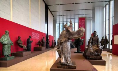 为时代造像 以丹心铸魂——吴为山写意雕塑艺术展速写 - 图画吧TUHUABA