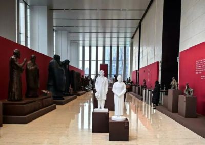 为时代造像 以丹心铸魂——吴为山写意雕塑艺术展速写 - 图画吧TUHUABA