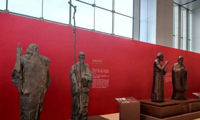 为时代造像 以丹心铸魂——吴为山写意雕塑艺术展速写 - 图画吧TUHUABA