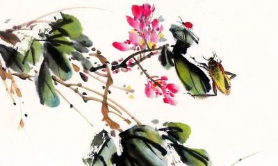 水墨昆虫，画的太好了！ - 图画吧TUHUABA