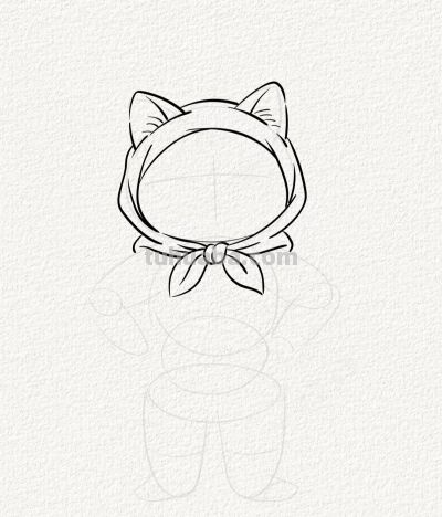 花袄头巾俏村猫 淳朴笑容暖寒冬丨涂鸦简笔画分享 - 今日头条 花袄头巾俏村猫 淳朴笑容暖寒冬丨涂鸦简笔画分享 - 图画吧TUHUABA