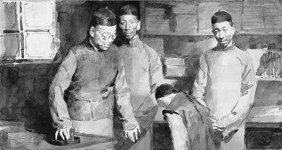 融合水彩技法的写实水墨画,夏葆元、林旭东的连环画,全国二等奖 - 今日头条 融合水彩技法的写实水墨画,夏葆元、林旭东的连环画,全国二等奖 - 图画吧TUHUABA