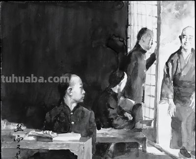 融合水彩技法的写实水墨画,夏葆元、林旭东的连环画,全国二等奖 - 今日头条 融合水彩技法的写实水墨画,夏葆元、林旭东的连环画,全国二等奖 - 图画吧TUHUABA