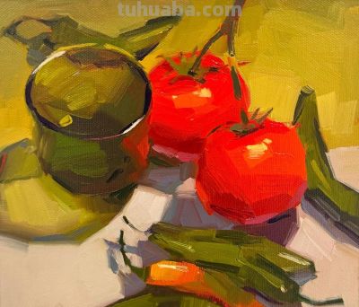 猛画37年色彩,她用大笔触把“入门”做到极致!美术生都看馋了 - 今日头条 猛画37年色彩,她用大笔触把“入门”做到极致!美术生都看馋了 - 图画吧TUHUABA