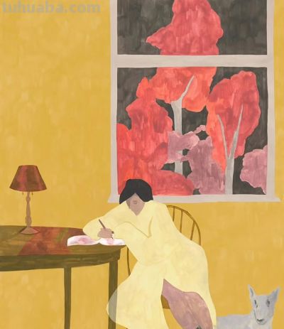 喜欢上这些画的色彩，情绪完全拉满！ - 图画吧TUHUABA