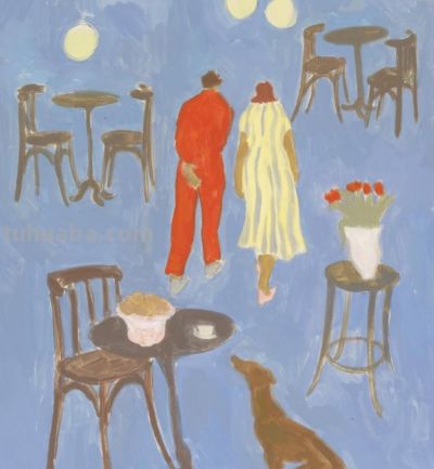 喜欢上这些画的色彩，情绪完全拉满！ - 图画吧TUHUABA