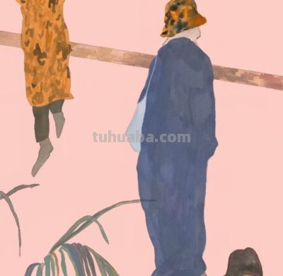 喜欢上这些画的色彩，情绪完全拉满！ - 图画吧TUHUABA