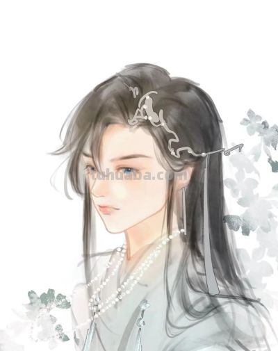 水彩晕染的古风群像，每一位都像从仙侠话本里走出来 - 图画吧TUHUABA