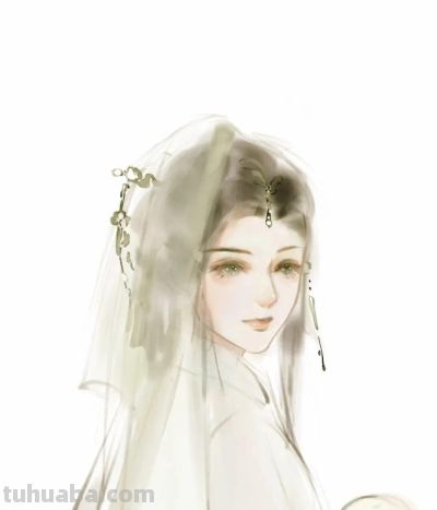 水彩晕染的古风群像，每一位都像从仙侠话本里走出来 - 图画吧TUHUABA