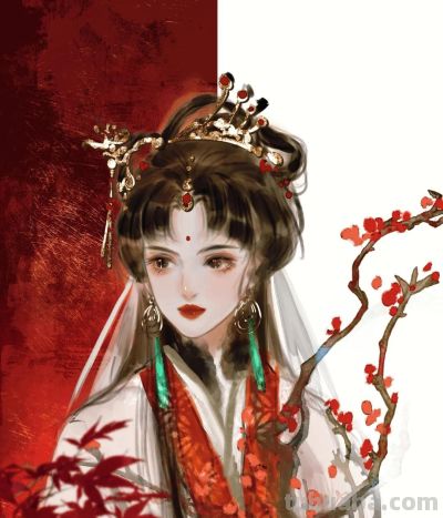 水彩晕染的古风群像，每一位都像从仙侠话本里走出来 - 图画吧TUHUABA