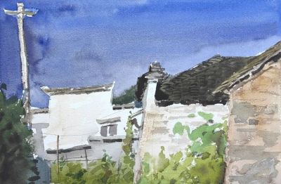 乡野和风——方晓龙水彩写生作品展 - 今日头条 乡野和风——方晓龙水彩写生作品展 - 图画吧TUHUABA