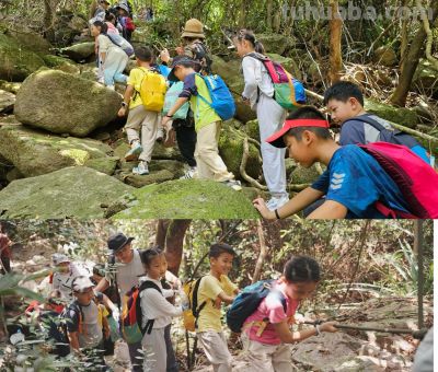 郊野童行•小小步道师 | 清泉石上听科学 画笔记录山水美 郊野净山守生态 - 图画吧TUHUABA