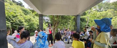 郊野童行•小小步道师 | 清泉石上听科学 画笔记录山水美 郊野净山守生态 - 图画吧TUHUABA