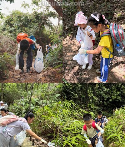 郊野童行•小小步道师 | 清泉石上听科学 画笔记录山水美 郊野净山守生态 - 图画吧TUHUABA