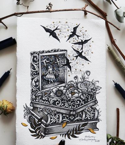 希腊插画师Melpomeni Chatzipanagiotou,自然元素与奇思妙想 - 今日头条 希腊插画师Melpomeni Chatzipanagiotou,自然元素与奇思妙想 - 图画吧TUHUABA