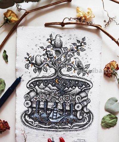 希腊插画师Melpomeni Chatzipanagiotou,自然元素与奇思妙想 - 今日头条 希腊插画师Melpomeni Chatzipanagiotou,自然元素与奇思妙想 - 图画吧TUHUABA