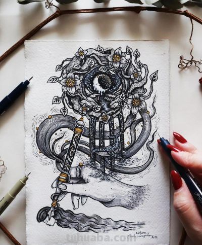 希腊插画师Melpomeni Chatzipanagiotou,自然元素与奇思妙想 - 今日头条 希腊插画师Melpomeni Chatzipanagiotou,自然元素与奇思妙想 - 图画吧TUHUABA