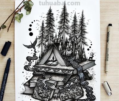 希腊插画师Melpomeni Chatzipanagiotou,自然元素与奇思妙想 - 今日头条 希腊插画师Melpomeni Chatzipanagiotou,自然元素与奇思妙想 - 图画吧TUHUABA