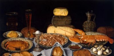 Clara Peeters静物油画 - 图画吧TUHUABA