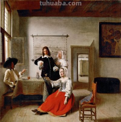 法国巴黎卢浮宫博物馆馆藏油画作品欣赏「共2000+幅」第十期 - 图画吧TUHUABA