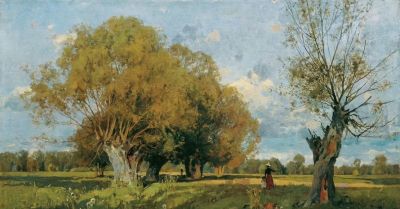 油画风景，奥地利风光 - 图画吧TUHUABA