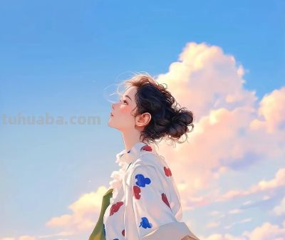 2026爆款头像配图，治愈系动漫 - 图画吧TUHUABA