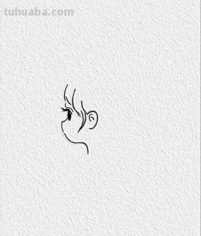 可爱的蝴蝶结女孩丨记忆治愈系简笔画分享 - 图画吧TUHUABA