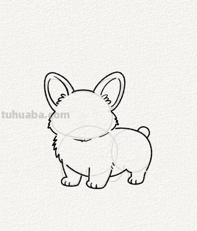 短腿柯基尾巴摇 简笔快乐没烦恼丨涂鸦简笔画分享 - 今日头条 短腿柯基尾巴摇 简笔快乐没烦恼丨涂鸦简笔画分享 - 图画吧TUHUABA