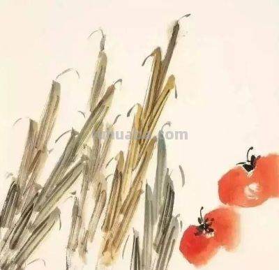 夏天别光吃瓜！跟我学两笔写意蔬果，墨香里自带清凉 - 图画吧TUHUABA