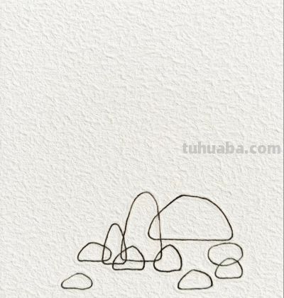 傲立寒山一点红 独守清霜见风骨丨燕子简笔画分享 - 图画吧TUHUABA