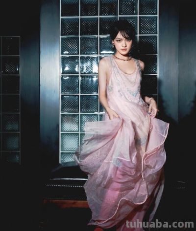 明星礼服遇上手绘笔触，次元壁破出绝美火花，高级感拉满！ - 图画吧TUHUABA