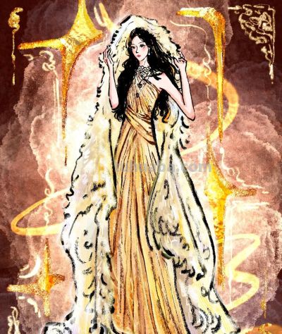 明星礼服的 “二次元打开方式”，每一幅都像从梦境里走出来的 - 今日头条