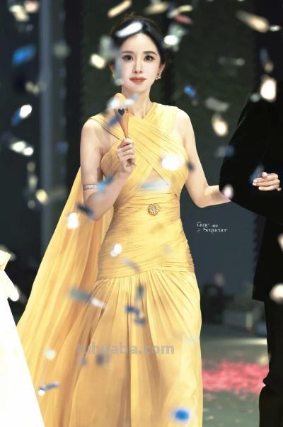 明星礼服的 “二次元打开方式”，每一幅都像从梦境里走出来的 - 图画吧TUHUABA