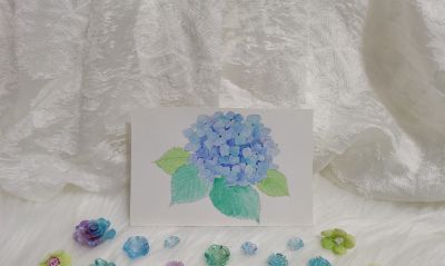 62 绣球（绘画 水彩 果花甘06） - 今日头条