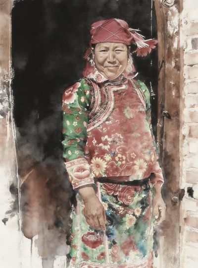 同一张图，用不同AI提示词竟能“画”出两种水彩 - 今日头条