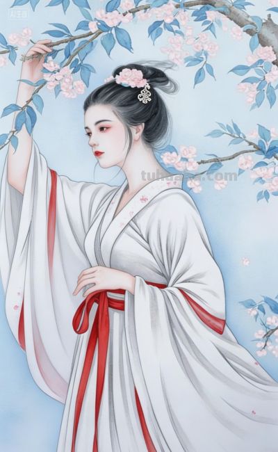 古风水彩 - 图画吧TUHUABA