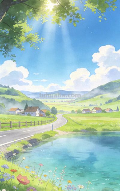 清新水彩风格，清凉夏日 - 今日头条