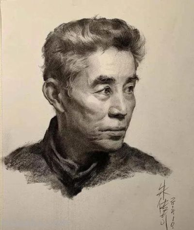央美朱传奇素描头像作品专辑 - 图画吧TUHUABA