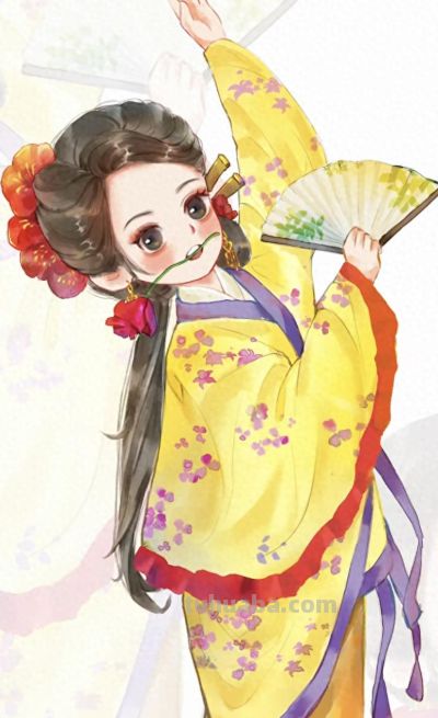 水彩晕染的古风人物，从仕女到小官，每幅都像浸着古意的温柔梦境 - 今日头条