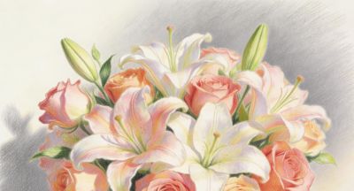 分享一组唯美彩铅花卉插画 - 今日头条 分享一组唯美彩铅花卉插画 - 图画吧TUHUABA