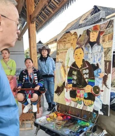 【走马寻美】戴士和·2026写生新作 | 在油画里写就东方意趣 - 图画吧TUHUABA