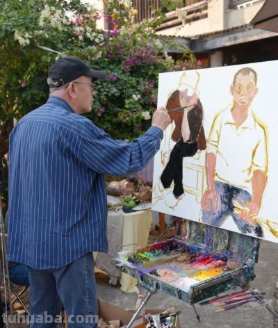 【走马寻美】戴士和·2026写生新作 | 在油画里写就东方意趣 - 图画吧TUHUABA